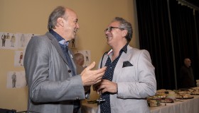 Notre directeur artistique, Michel Nadeau, et Jacques Girard, fondateur