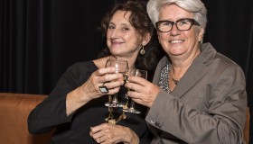 Mesdames Pierrette Robitaille et Agnès Maltais, députée de Taschereau