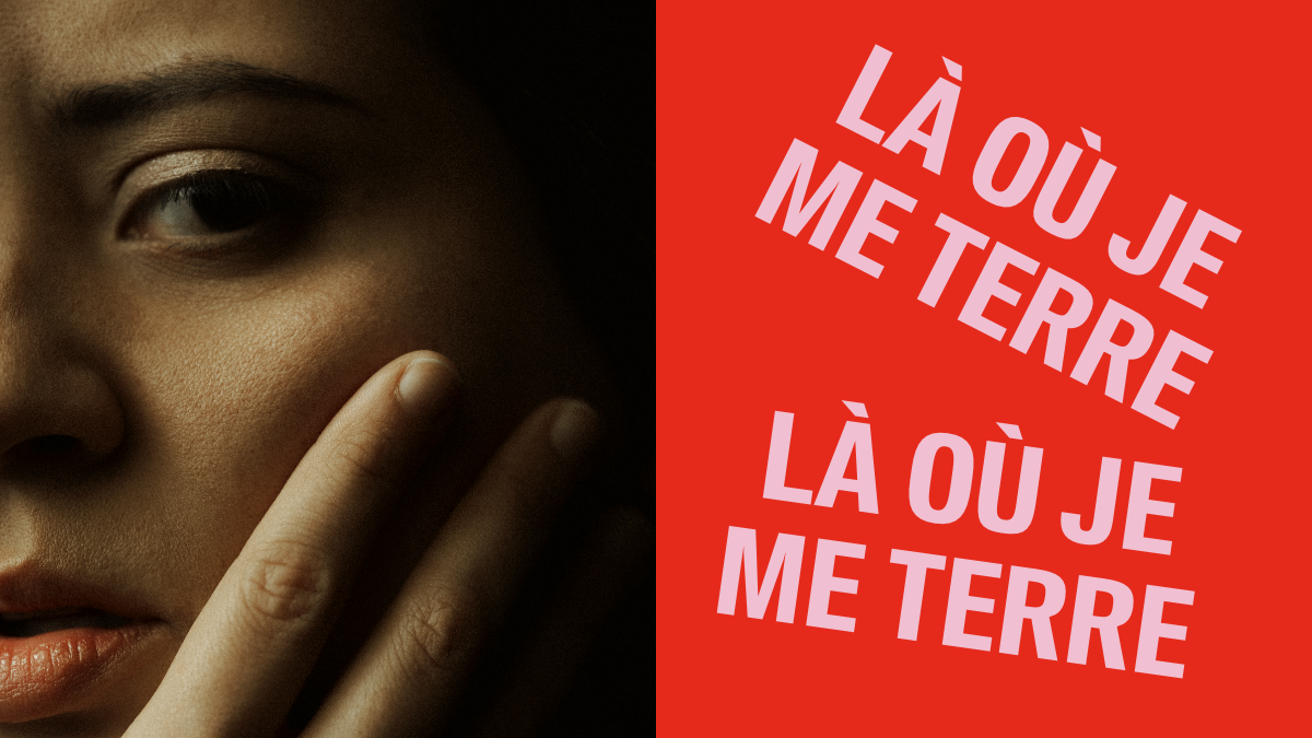 LÀ OÙ JE ME TERRE 31 oct. / 25 nov. Théâtre La Bordée